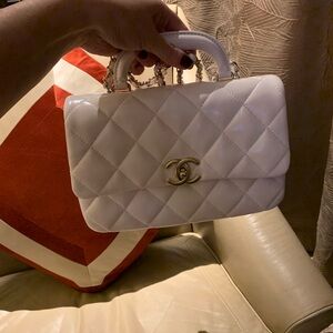 Brand new stunning authentic,new season Chanel purse w/ handle /strap.Must have!